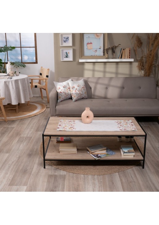 Καρέ & Τραβέρσα Piera Σετ 2 τεμαχίων - 100x100cm & 40x100cm TEORAN