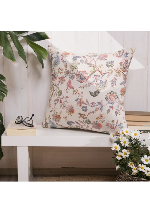 Μαξιλαροθήκη Sabadell - 65x65cm δαπέδου με γέμιση TEORAN