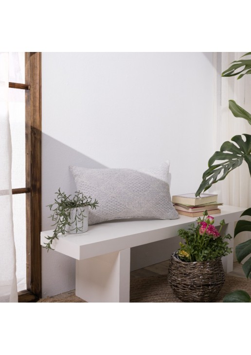 Μαξιλαροθήκη Treviso 04 - 65x65cm δαπέδου με γέμιση TEORAN