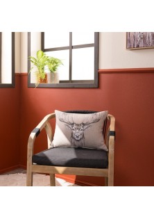 Μαξιλαροθήκη Reindeer 01 - 48 x 48 cm με γέμιση TEORAN