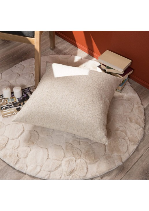 Μαξιλαροθήκη Madison 01 - 65x65cm δαπέδου με γέμιση TEORAN