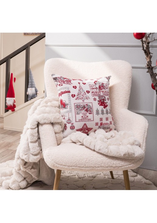 Μαξιλαροθήκη Gilgen - 65x65cm δαπέδου με γέμιση TEORAN