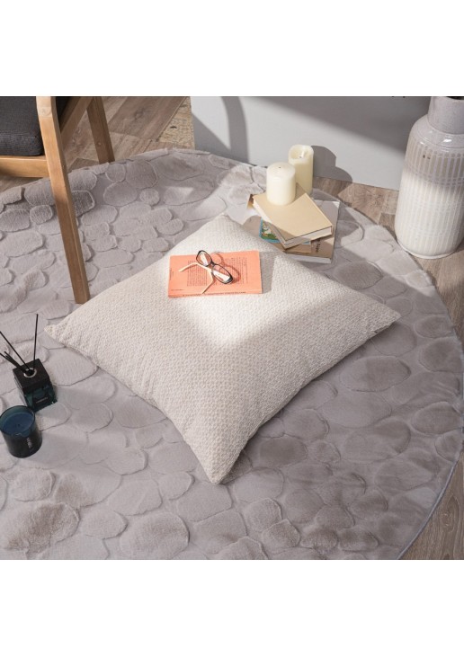 Μαξιλαροθήκη Richmond 01 - 65x65cm δαπέδου με γέμιση TEORAN