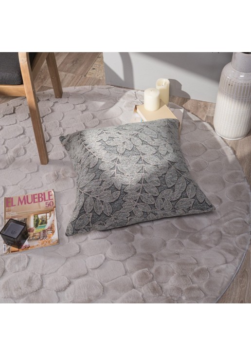 Μαξιλαροθήκη Charlotte 04 - 65x65cm δαπέδου με γέμιση TEORAN