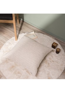Μαξιλαροθήκη Cleveland 01 - 65x65cm δαπέδου με γέμιση TEORAN