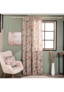 Κουρτίνα (Έτοιμη Ραμμένη) Frias - 140x260cm TEORAN