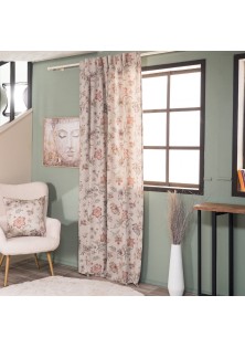 Κουρτίνα (Έτοιμη Ραμμένη) Frias - 140x260cm TEORAN